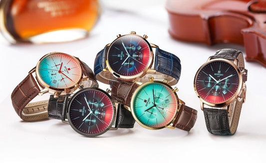 Multifunctional sports quartz watch for men