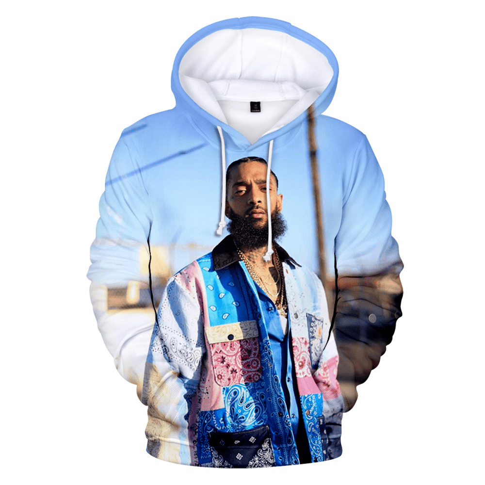 3D digital hooded sweater