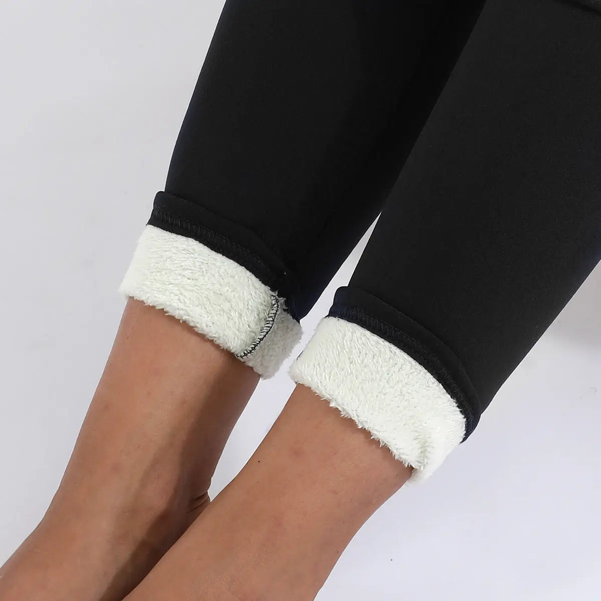 Winter Leggings Warm Thick High Stretch Lamb Cashmere Leggins Skinny Fitness Woman Pants - Image #8