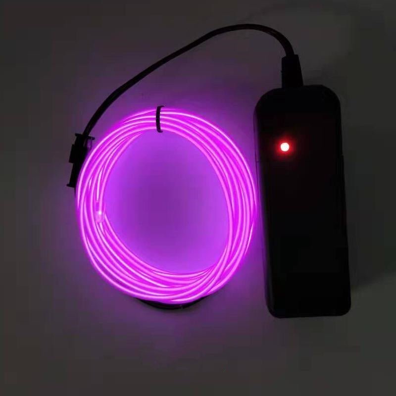 2M Neon EL wire Light Dance Party Decor Light Neon LED