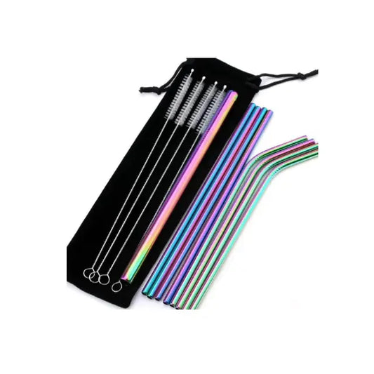 Stainless Steel Straw Set - Image #1