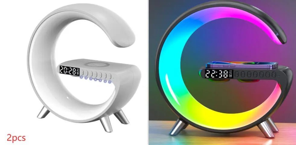 2023 New Intelligent LED Lamp Bluetooth Speake Wireless Charger Atmosphere Lamp App Control For Bedroom Home Decor - Image #13