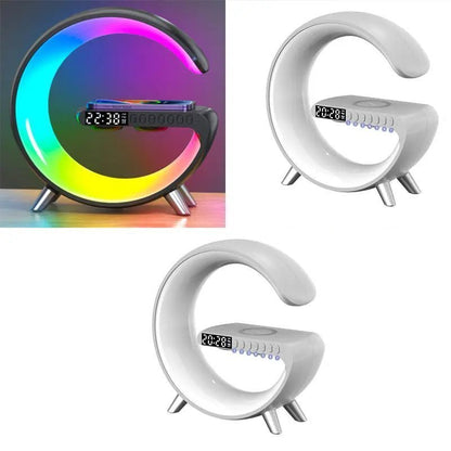 2023 New Intelligent LED Lamp Bluetooth Speake Wireless Charger Atmosphere Lamp App Control For Bedroom Home Decor - Image #15