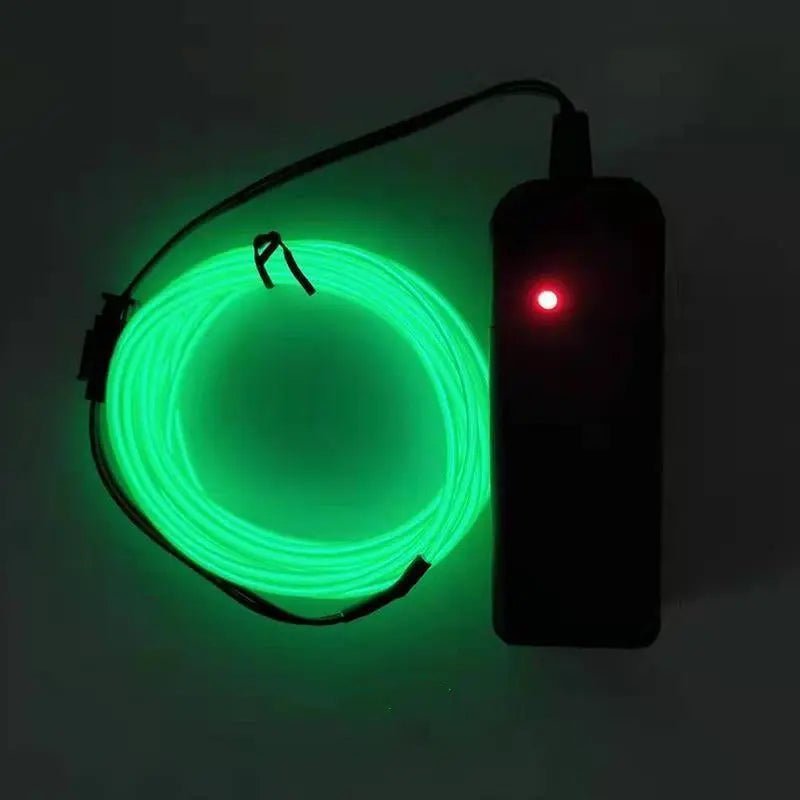 2M Neon EL wire Light Dance Party Decor Light Neon LED - Image #8