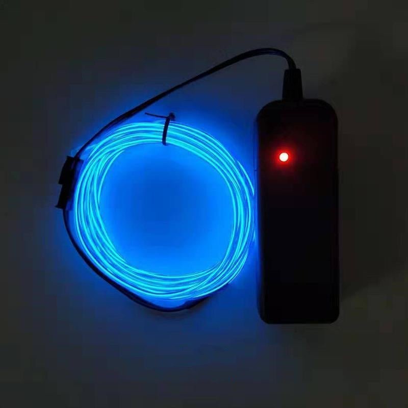 2M Neon EL wire Light Dance Party Decor Light Neon LED