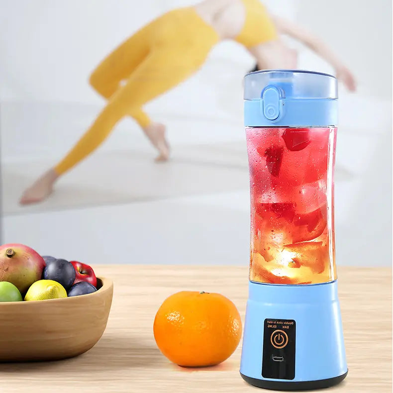 Portable Blender Portable Fruit Electric Juicing Cup Kitchen Gadgets - Image #3