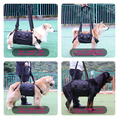 Outdoors Convenient Leg Support Rehabilitation Dog Breast Strap